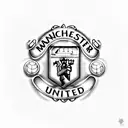 Manchester United, Yankees, Islanders  tattoo design idea
