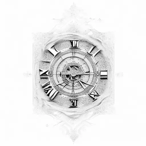 24, 22 in Roman numerals tattoo design idea