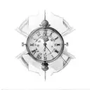 24, 22 in Roman numerals tattoo design idea