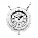 24, 22 in Roman numerals tattoo design idea