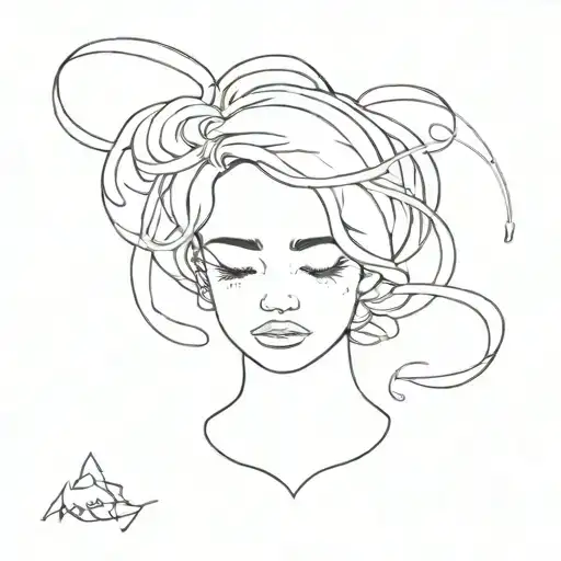 anxiety overthinking   tattoo design idea