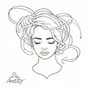 anxiety overthinking   tattoo design idea