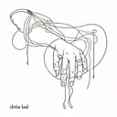 anxiety overthinking   tattoo design idea