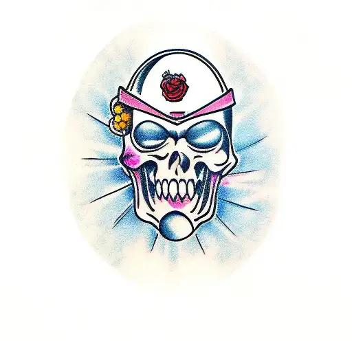 kuromi tattoo design idea