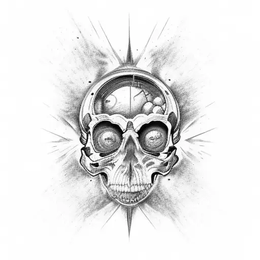 memento mori criacao do homem michelangelo big bang tattoo design idea