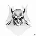 batman tattoo design idea