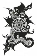 nakshatra tattoo design idea
