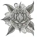 moksha tattoo design idea