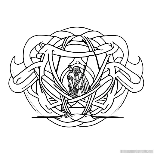 Romans 8:28 tattoo design idea