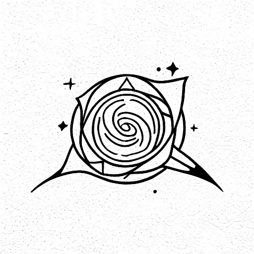 Aquarius tattoo design idea