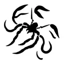 Scorpio tattoo design idea