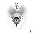 lost love one  tattoo design idea