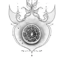 lemon tattoo design idea