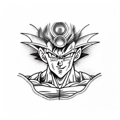 Dragon ball tattoo design idea