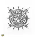 Dragon ball tattoo design idea