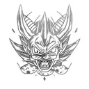 Dragon ball tattoo design idea