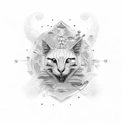 spiritual journey symbolises sense of unity and connectedness with universe tattoo design idea