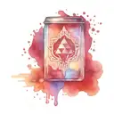 zelda tears of the kingdom heart container tattoo design idea