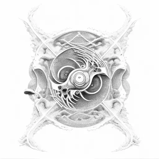 Overhead the albatross Hangs motionless upon the air And deep beneath the rolling waves In labyrinths of coral caves The tattoo design idea