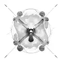 Overhead the albatross Hangs motionless upon the air And deep beneath the rolling waves In labyrinths of coral caves The tattoo design idea