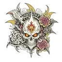 hitman reborn tattoo design idea