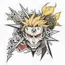 hitman reborn tattoo design idea