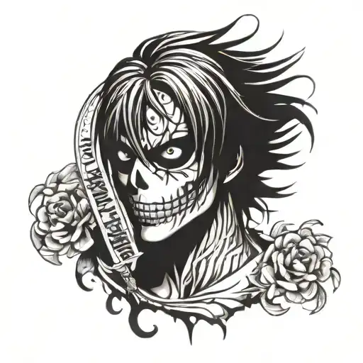 Death note incorporated tattoo design idea