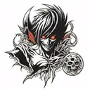 Death note incorporated tattoo design idea