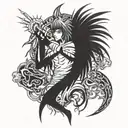 Death note incorporated tattoo design idea