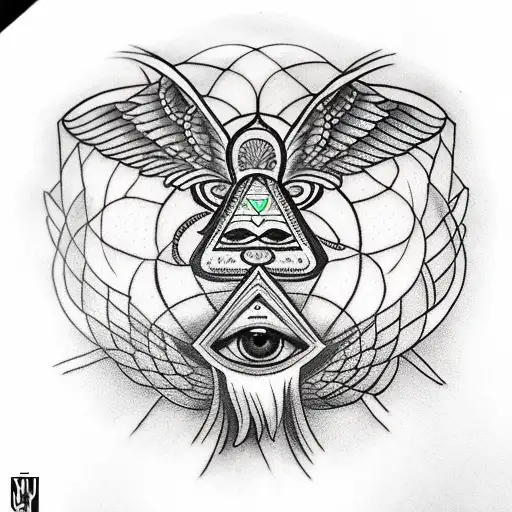 Third Eye tattoo design idea