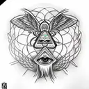 Third Eye tattoo design idea