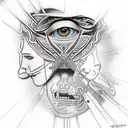 Third Eye tattoo design idea