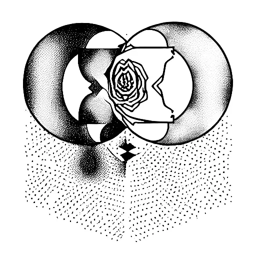 Mac Miller's Divine Feminine tattoo design idea