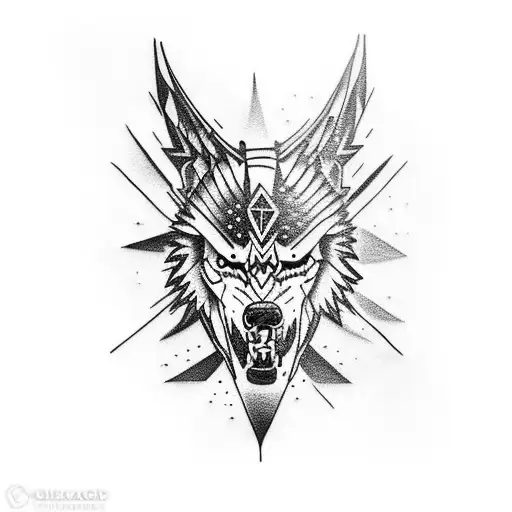 Lobo tattoo design idea