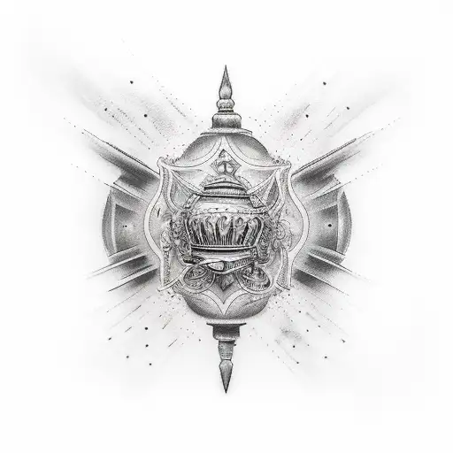 Prision of your own destiny tattoo design idea