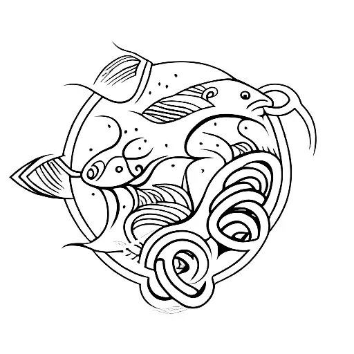 fishhook memorial tattoo using the line as dates 8/01/1964-5/09/2018 tattoo design idea
