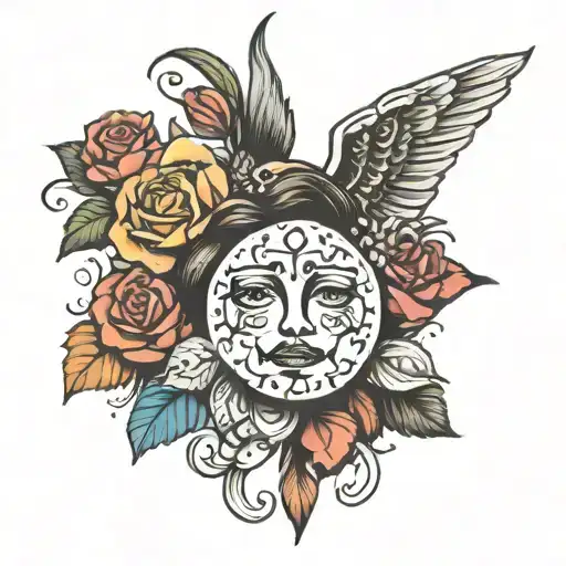mental health, growth, survivor, spiritual tattoo design idea
