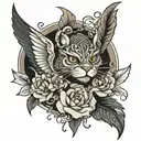 raw. tattoo design idea