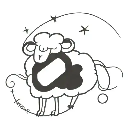 Gemini, year of the sheep, June 3 1991 roman numerals tattoo design idea