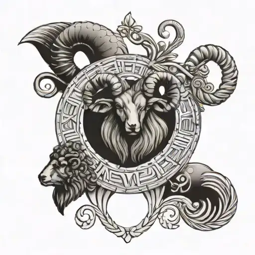 Gemini, year of the sheep, pearl, Athena, June 3 1991 in roman numeral tattoo design idea