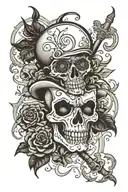 voodoo veve baron samedi veve tattoo design idea