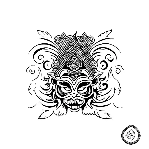 balinese tattoo design idea