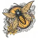 Firefly tattoo design idea