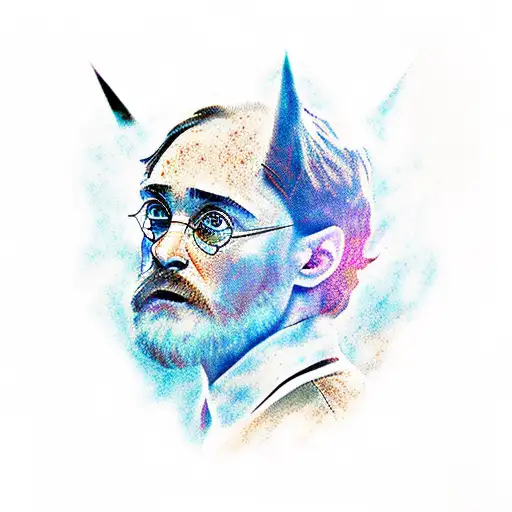 harry potter, Sirius constalation, Andromeda galaxy, star wars tattoo design idea