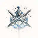 space theme with harry potter, Sirius constalation, Andromeda galaxy, star wars tattoo design idea