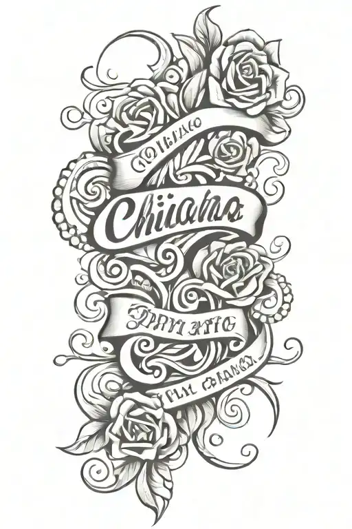 chicano handwriting and the text is Paola tattoo tattoo design idea