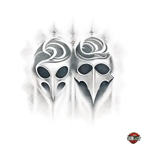 phantom of the opera tattoo design idea