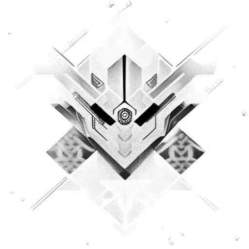 cybersigilism neotraditional tattoo design idea