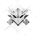 cybersigilism neotraditional tattoo design idea