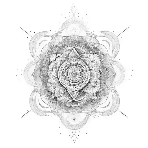kundalini awakening  tattoo design idea